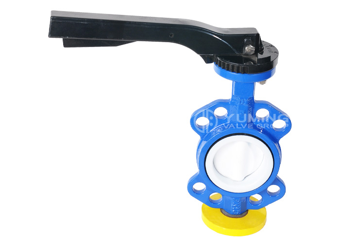 PTFE Wafer Butterfly Valve