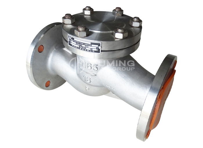 Flange stainless steel lift type check valve